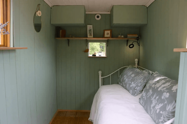 Board only stay at our shepherds hut (per night)